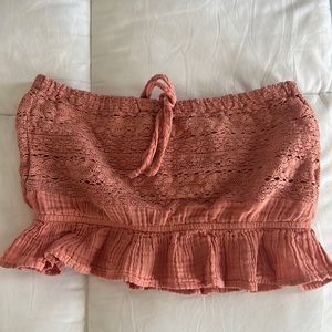 Crochet crop top